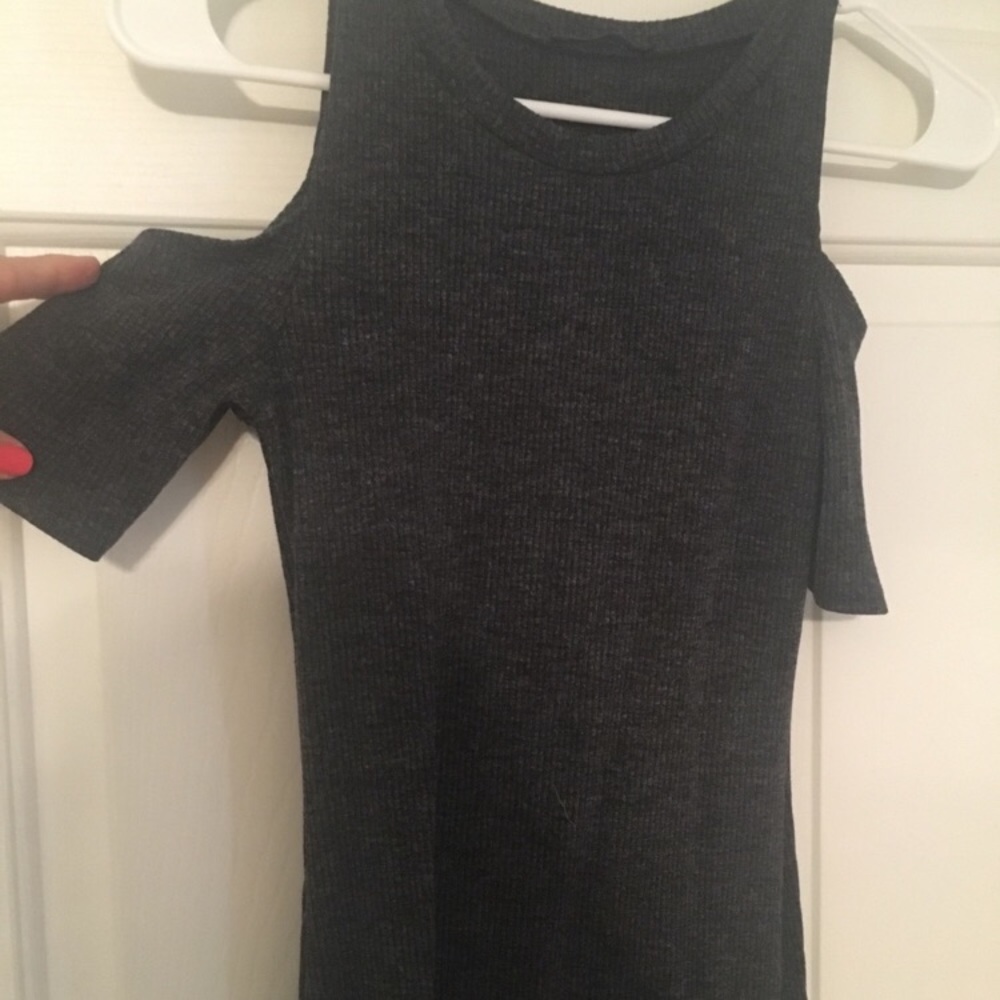 Cold shoulder dress